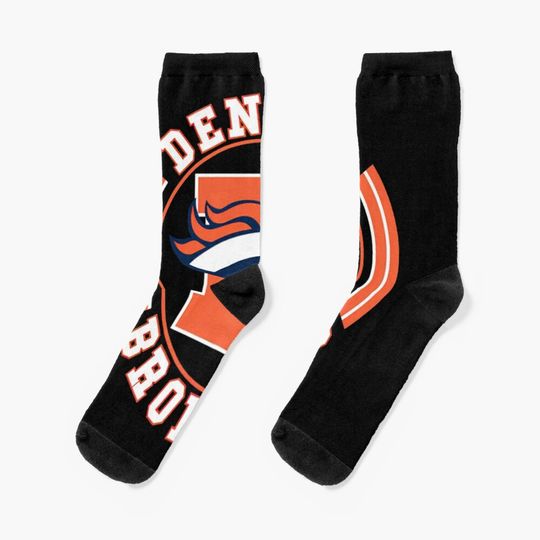 Denver Broncos Socks, Gift For Fan