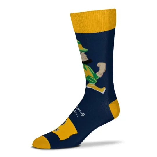 Discover ND Fighting Irish Flag Promo Crew Socks, Medium (5-10)