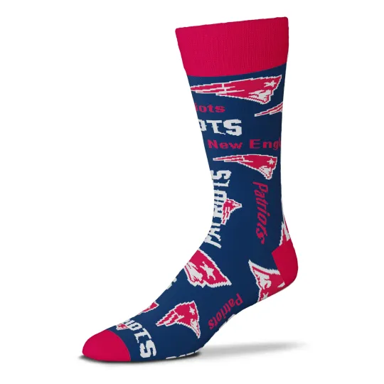 New England Patriots Wall to Wall Socks