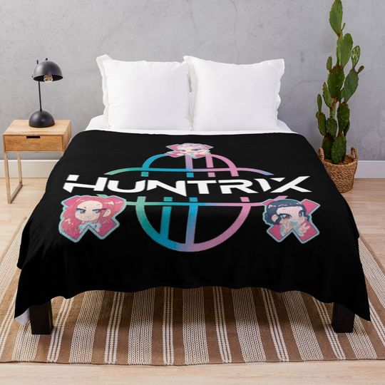 Discover HUNTRIX - Kpop Demon game hunters Fleece Blanket