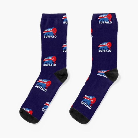 Buffalo Bills Socks, Gift For Fan