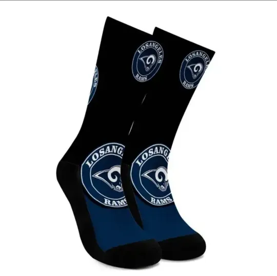 Discover Los Angeles Rams Socks Unisex One Size Fits Most football Football Teams