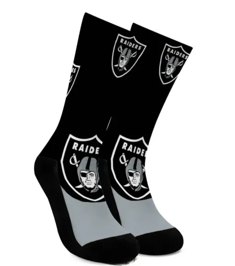 Las Vegas Raiders Socks Unisex Fits Most football Football Teams