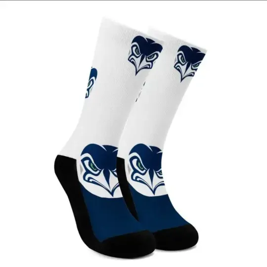 Seattle Seahawks Socks Unisex Fits Most football Football Teams