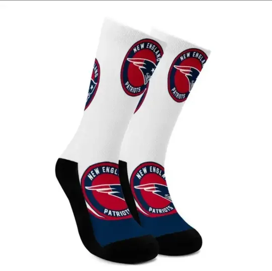 New England Patriots Socks Unisex Fits Most football Football Teams