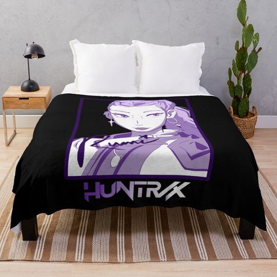 Discover Rumi Autograph - HUNTRIX - HUNTR/X - Kpop Demon Hunters Fleece Blanket