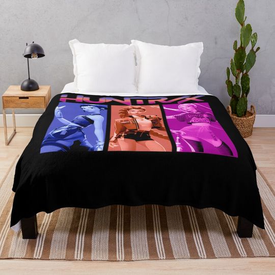Discover Huntrix Kpop Demo Movie Fleece Blanket