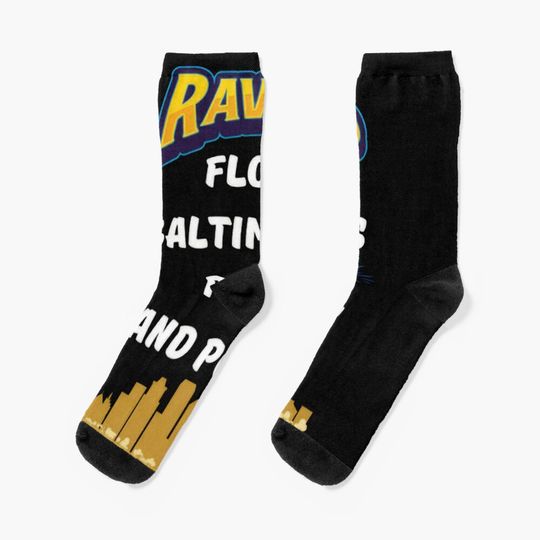 Baltimore Ravens Socks, Gift For Fan