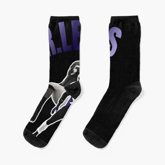 Baltimore Ravens Socks, Gift For Fan