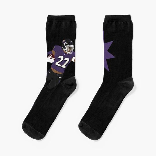 Baltimore Ravens Socks, Gift For Fan