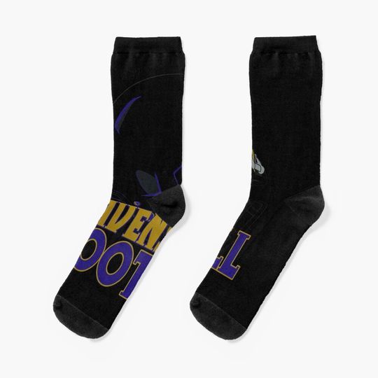 Baltimore Ravens Socks, Gift For Fan