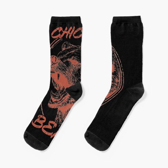 Chicago Bears Socks, Gift For Fan