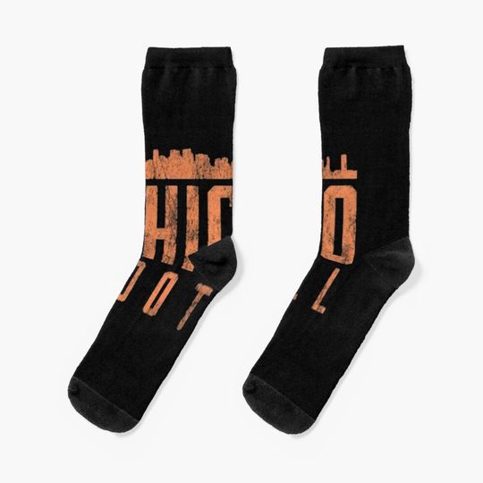 Chicago Bears Socks, Gift For Fan