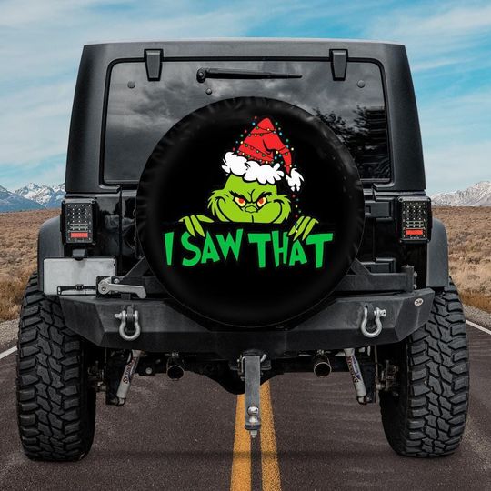 Discover I saw That Funny funny character Spare Tire Cover, Funny Christmas funny character spare wheel cover for a jeep, Backup Camera Tire Cover, Funny tire cover