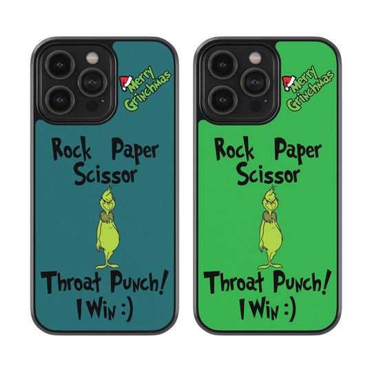 Discover Funny funny character Christmas Phone Case: Rubber TPU Cover