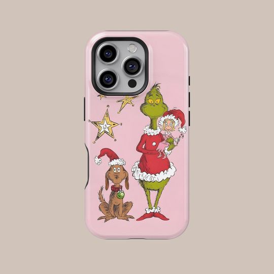 Discover Retro Grin Phone Case: Holiday iPhone & Samsung Cover