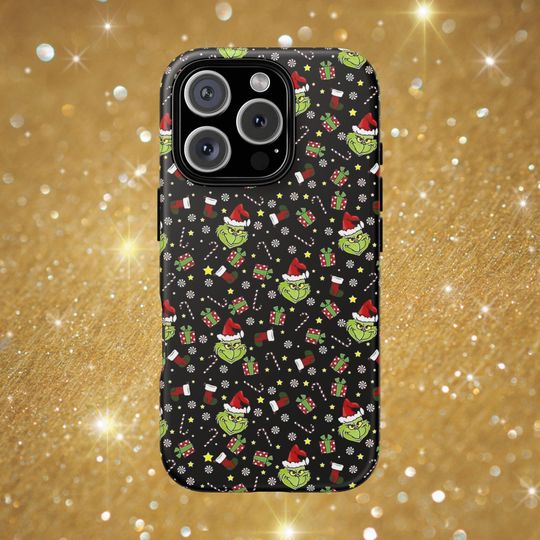 Discover funny character Holiday Phone Case: Festive Christmas iPhone 17 16 15 & Android Cover