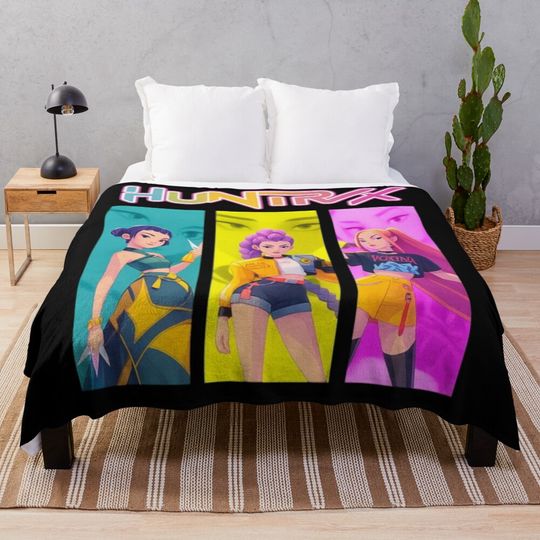 Discover trio kpop Throw Blanket