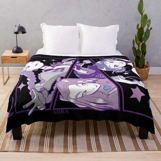 Discover HUNTR/X - HUNTRIX - Ver 1 Throw Blanket