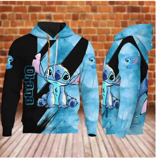 Discover Personalized Lilo And Stitch 3D HOODIE HALLOWEEN GIFT CHRISTMAS GIFT BEST PRICE