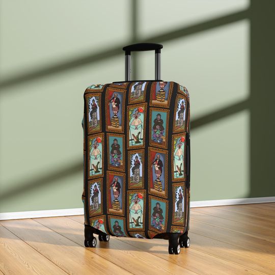Discover Haunted Mansion Luggage Cover - Cute & Protective Travel Accessory