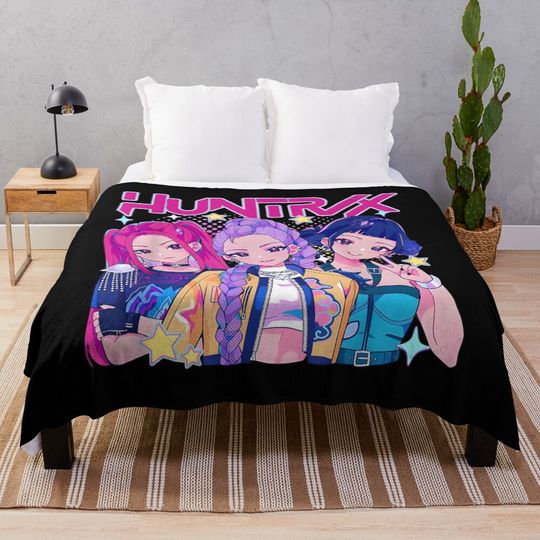 Discover HUNTRIX Fleece Blanket, Gift For Fan