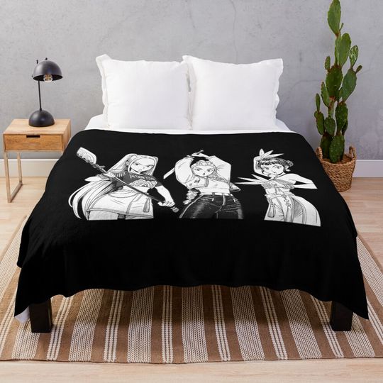 Discover Huntrix Kpop Demon Hunters Fleece Blanket, Gift For Fan