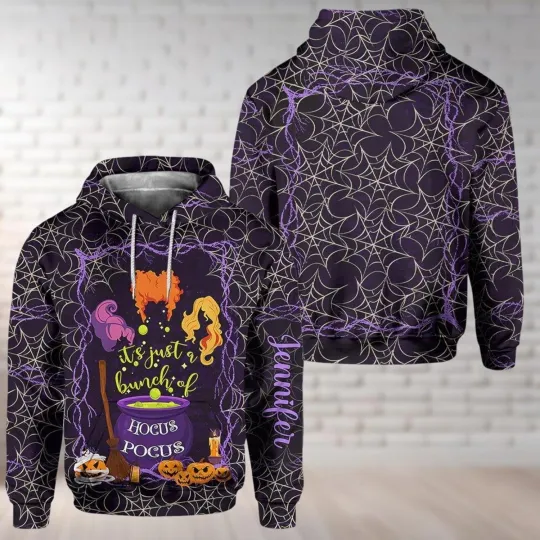 Discover Halloween Hocus Pocus 3D Hoodie