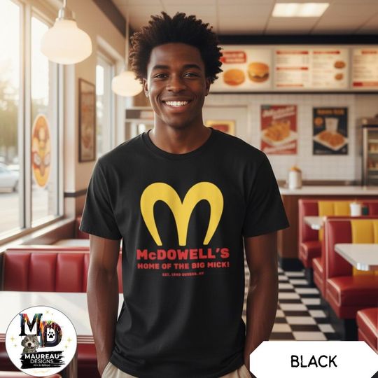 McDowell's T-shirt: Coming to America Inspired Graphic Tee