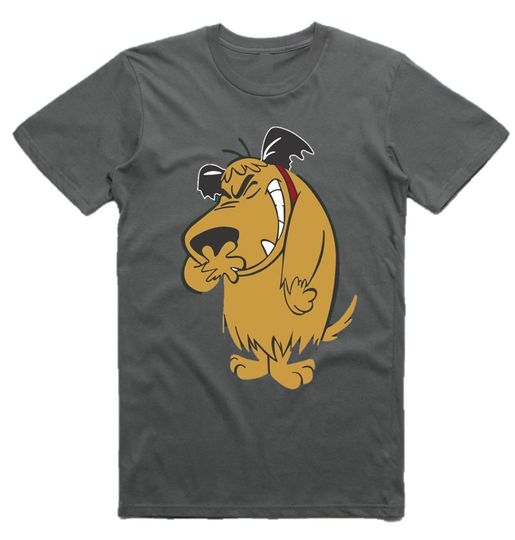 Discover Muttley Dog T-Shirt Vintage Retro TV Series Muttley Funny Cartoons T Shirt Top