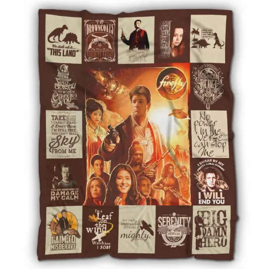Discover Firefly Blanket, Firefly TV Series Fleece, Blanket