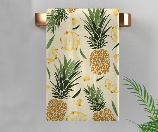 Subtle F*ck Trump Hand Towel, Pineapple Kitchen Towel