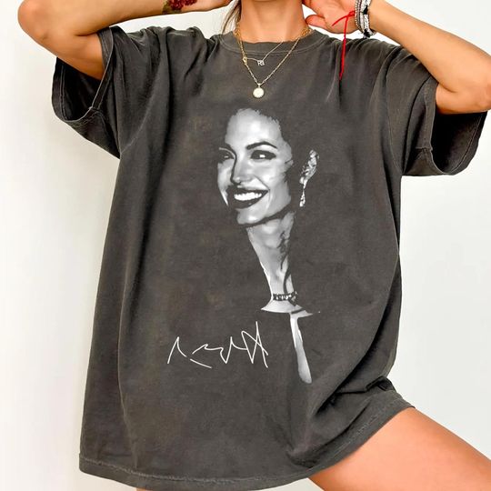 Discover Comfort Colors Angelina Jolie vintage shirt , gift for women and man unisex tshirt