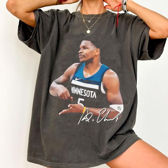 Anthony Edwards shirt Classic Vintage Bootleg Player T Shirt Minnesota Antman Vintage Graphic Unisex T Shirt