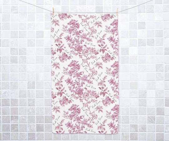 Discover Subtle Anti Trump Chinoiserie Hand Towel, Anti Trump Tea Towel, Political Home Decor, FDT 4687, Democrat Gift, Home Accessory Humor C1GL05