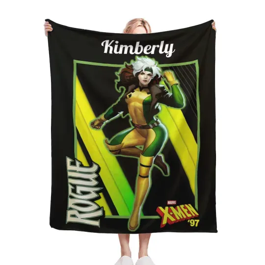 Personalized X-Men Blanket Superhero Gift Fleece Blanket