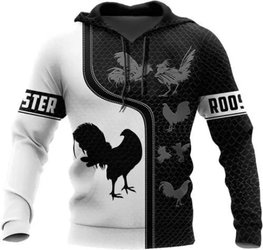 Discover Rooster gamefowl 3D HOODIE Christmas Gift Halloween Gift Best Price Us Size
