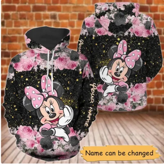 Discover Personalized Minnie 3D HOODIE HALLOWEEN GIFT CHRISTMAS GIFT BEST PRICE US SIZE