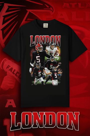 Drake London Bootleg Shirt | Atlanta Falcons Vintage football Football Tee