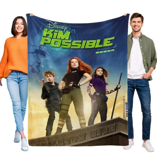 Kim Possible Throw Blanket Gifts For Fans Girls And Boys
