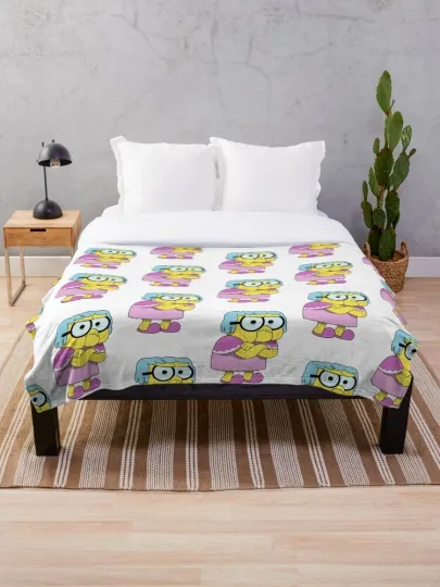 Discover Disney Big City Greens Grandma Cozy Fleece Blanket