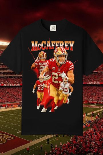 Christian McCaffrey Bootleg Shirt | San Francisco 49ers Retro football Tee