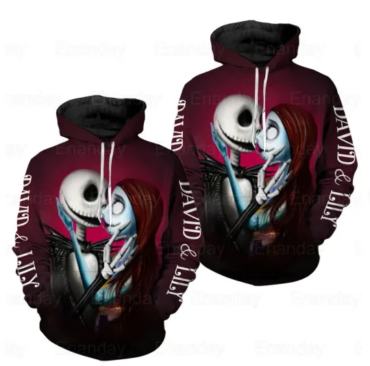 Jack Skellington 3D HOODIE Best Price All Over Print Christmas Day Gift