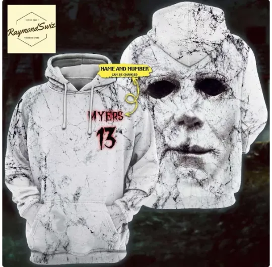 Halloween Michael Myers 3D HOODIE HALLOWEEN GIFT CHRISTMAS GIFT BEST PRICE