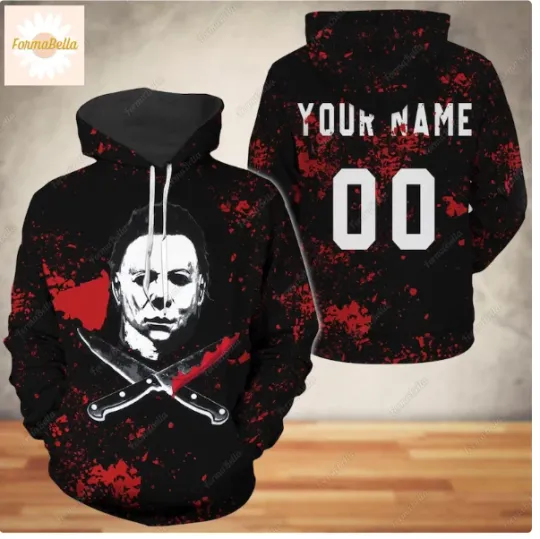 Halloween Michael Myers 3D HOODIE HALLOWEEN GIFT CHRISTMAS GIFT BEST PRICE