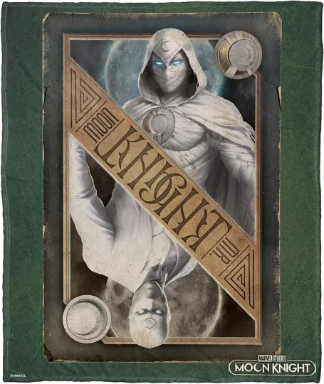 Discover Moonknight Marvel Disney SuperHero DC Comics Fleece Blanket