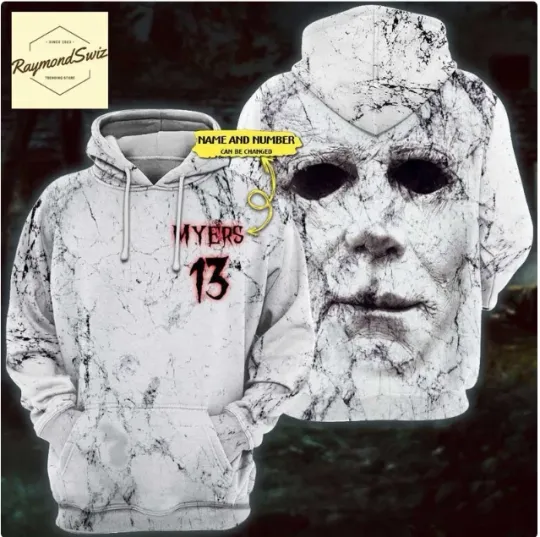 Discover Halloween Michael Myers 3D HOODIE HALLOWEEN GIFT CHRISTMAS GIFT BEST PRICE