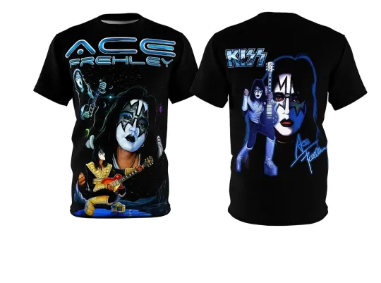 Discover ace frehley t shirt AOP 3D S-5XL for sale TEN8