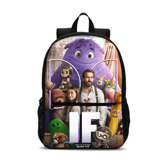 Discover Cartoon Backpack for Boys and Girls, 18.5in School and Travel Bag
