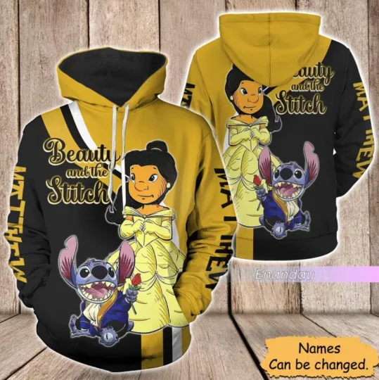 Personalized Stitch 3D HOODIE Halloween Gift Best Price Christmas Gift Us Size